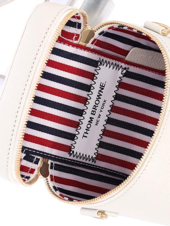  톰브라운 클러치/파우치 FAP547A L0105 110 White - THOM BROWNE