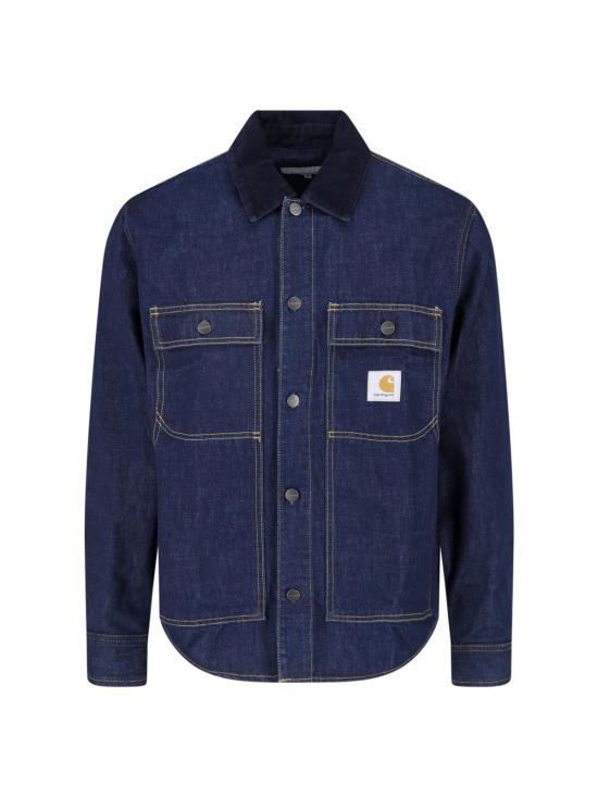 26FW 칼하트 WIP 데님 자켓 I037532 45302 Blue