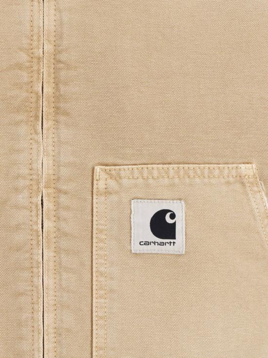 26FW 칼하트 WIP 데님 자켓 I036875 0ME17 Beige - CARHARTT WIP