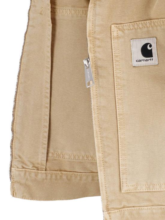 26FW 칼하트 WIP 데님 자켓 I036875 0ME17 Beige - CARHARTT WIP