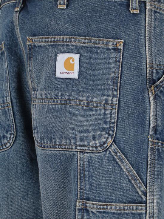 26FW 칼하트 WIP 스미스 데님 더블 니 팬츠 I032699 014Q Blue - CARHARTT WIP