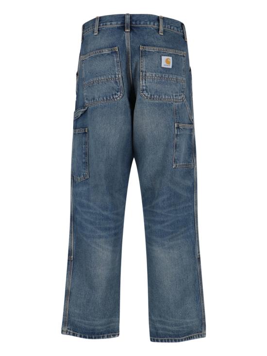26FW 칼하트 WIP 스미스 데님 더블 니 팬츠 I032699 014Q Blue - CARHARTT WIP