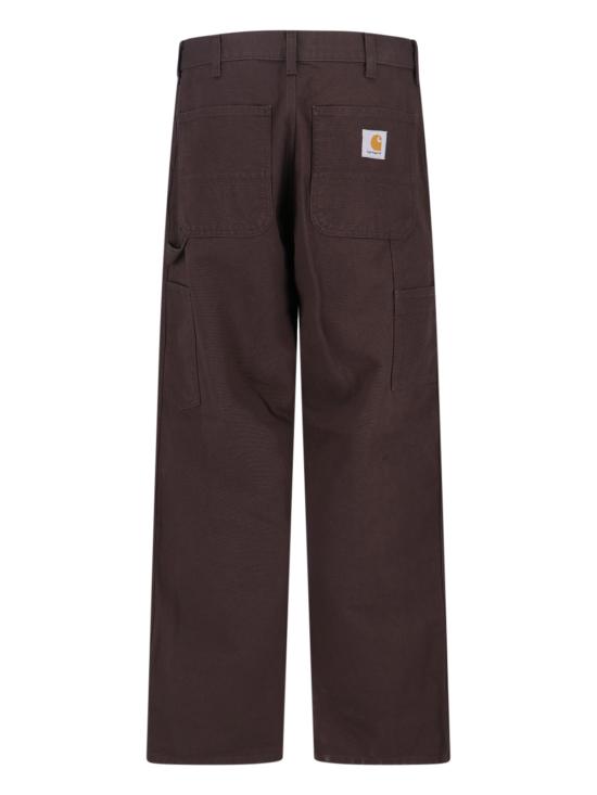 26FW 칼하트 WIP 디어본 캔버스 싱글 니 팬츠 I031497 4702 BROWN - CARHARTT WIP