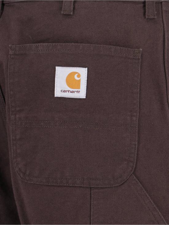 26FW 칼하트 WIP 디어본 캔버스 싱글 니 팬츠 I031497 4702 BROWN - CARHARTT WIP