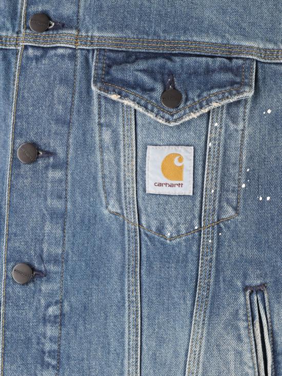 26FW 칼하트 WIP 데님 자켓 I033352 01EJ Blue - CARHARTT WIP