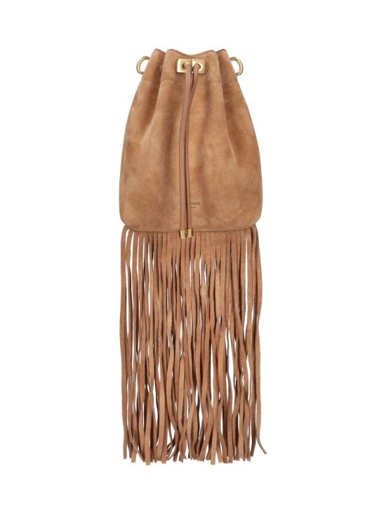 26FW 지미추 크로스백 BON BON BCKT N S MN JSU TOFFEE GOLD Brown