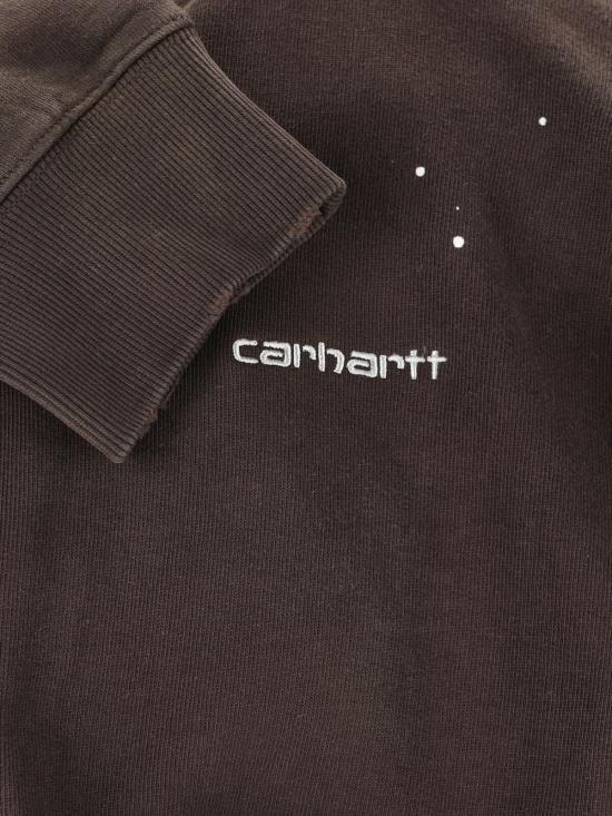 26FW 칼하트 WIP 후드 티셔츠 I036913 47EJ Brown - CARHARTT WIP