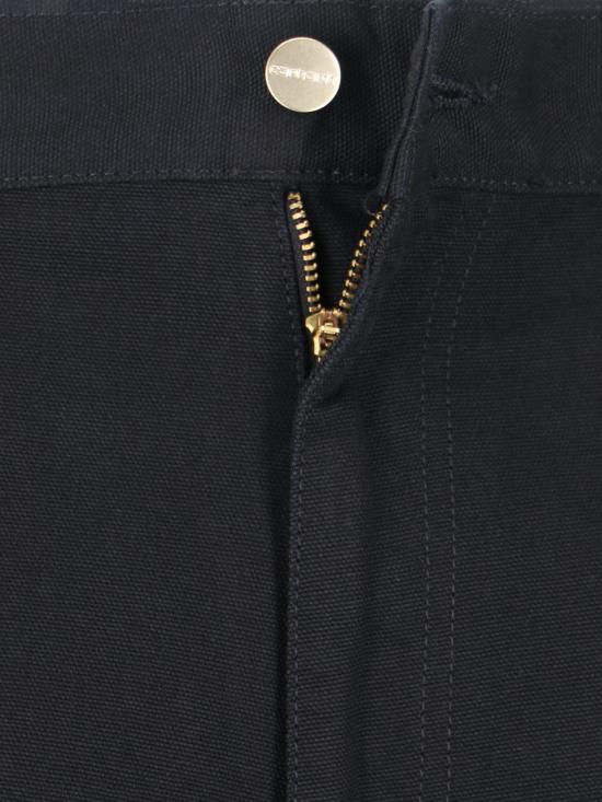 26FW 칼하트 WIP 디어본 캔버스 싱글 니 팬츠 I031497 8902 BLACK - CARHARTT WIP