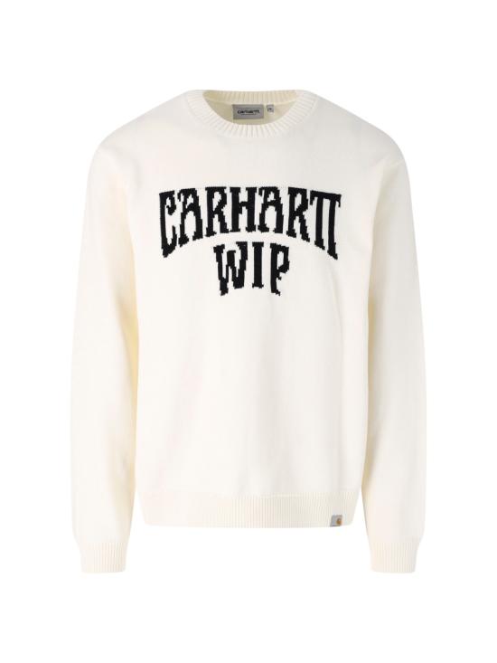 26FW 칼하트 WIP 스웨터 I036847 0D3XX White