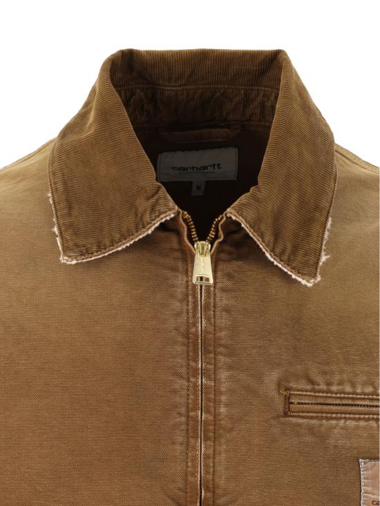 26FW 칼하트 WIP 데님 자켓 I035280 1FJ17 Brown - CARHARTT WIP