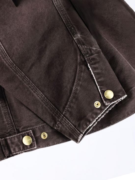 26FW 칼하트 WIP 데님 자켓 I035280 3TW17 Brown - CARHARTT WIP