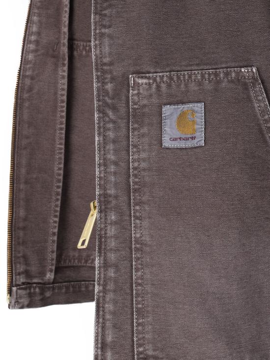 26FW 칼하트 WIP 데님 자켓 I036867 3TW17 Brown - CARHARTT WIP