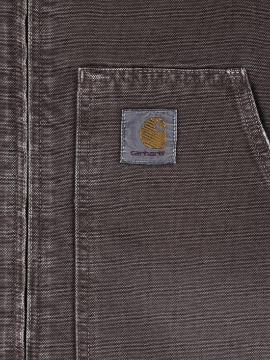 26FW 칼하트 WIP 데님 자켓 I036867 3TW17 Brown - CARHARTT WIP