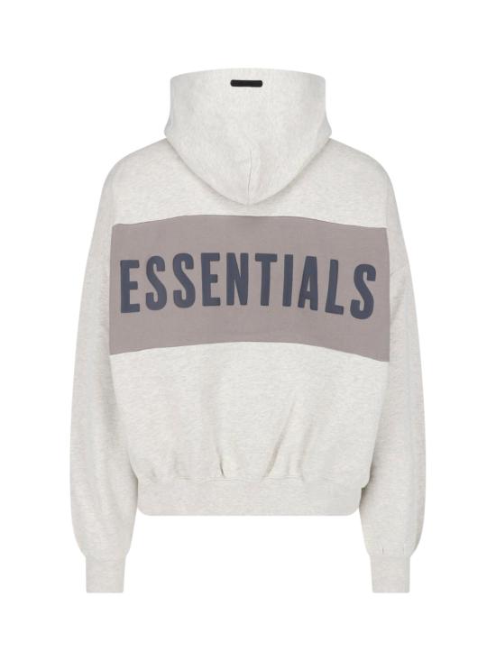 26SS 피어오브갓 후드 티셔츠 RW00283 VANILLA HEATHER SEAL Grey - FEAR OF GOD