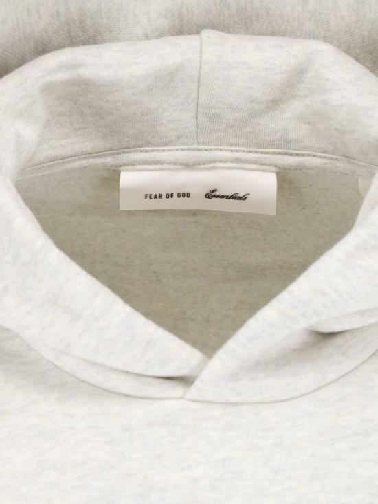 26SS 피어오브갓 후드 티셔츠 RW00283 VANILLA HEATHER SEAL Grey - FEAR OF GOD
