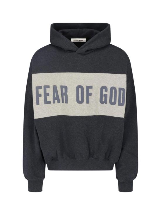 26SS 피어오브갓 후드 티셔츠 RW00283 IRON GREY HEATHER SEAL HEAT