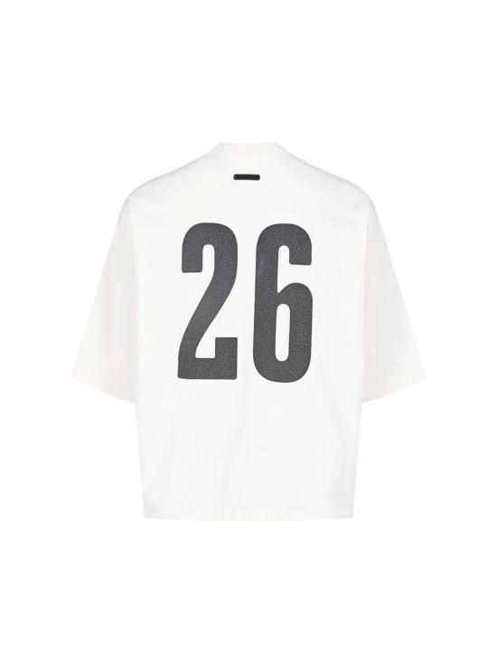 26SS 피어오브갓 반팔 티셔츠 RW00268 IVORY WHITE - FEAR OF GOD