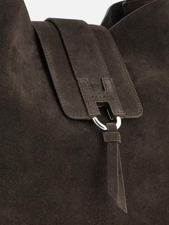 26FW 호간 숄더백 KBW01XS0200 UGM Brown - HOGAN