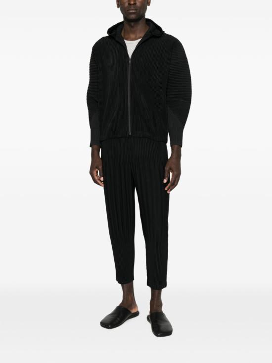 26FW 옴므 플리세 이세이 미야케 후드 티셔츠 HP68JL071 15 BLACK - HOMME PLISSE' ISSEY MIYAKE