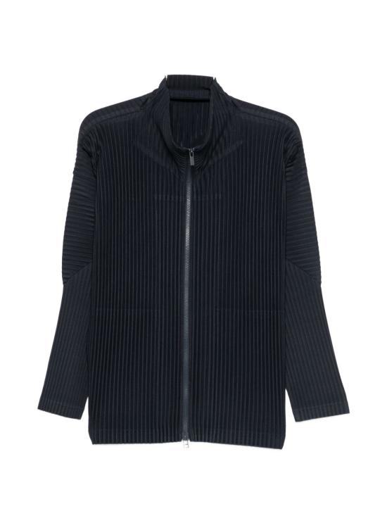 26FW 옴므 플리세 이세이 미야케 긴팔 셔츠 HP68JL540 75 NAVY