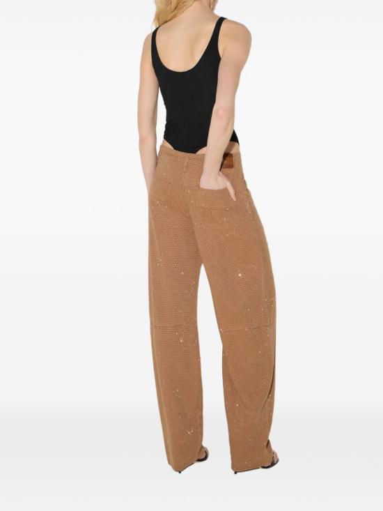 26FW 엘리자베타프랜치 수트 팬츠 PJ16D66E2 AI6 BROWN - ELISABETTA FRANCHI