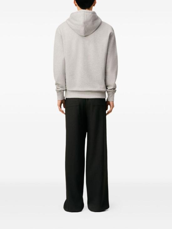 26FW 아미 스몰 하트 로고 코튼 후드 집업 HSW765 7300951 GREY - AMI