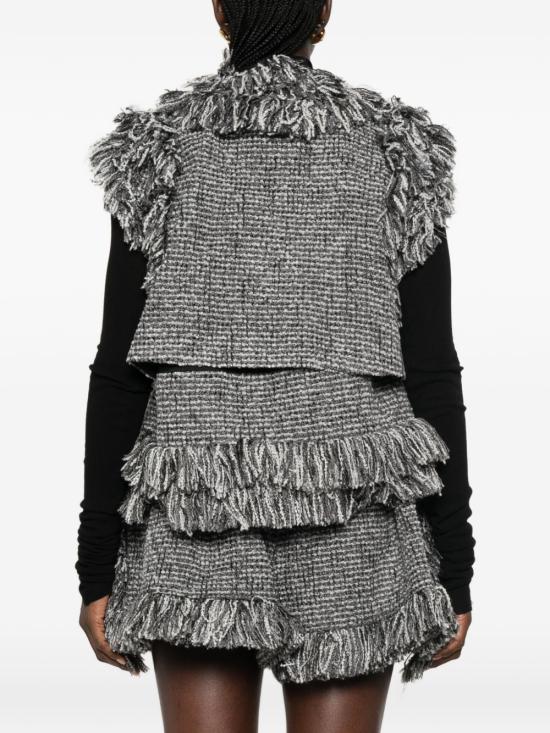 26FW 사카이 가디건 26 08647 301 GREY - SACAI