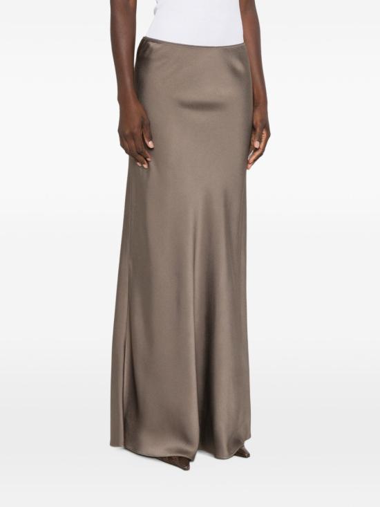 26FW 파비아나 필리피 롱 스커트 GND216F361 D9821276 BROWN - FABIANA FILIPPI
