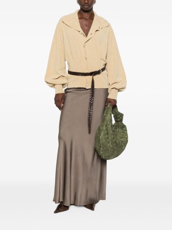 26FW 파비아나 필리피 롱 스커트 GND216F361 D9821276 BROWN - FABIANA FILIPPI