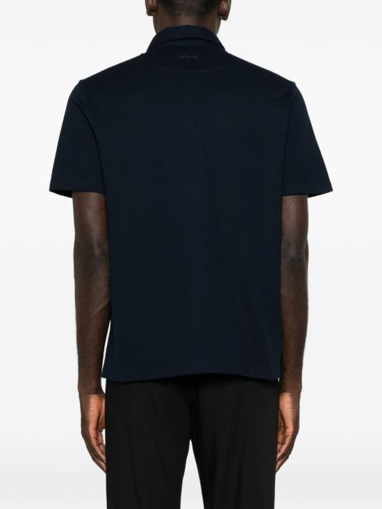 26FW 브리오니 폴로 티셔츠 UJWA0L PA6274100 NAVY - BRIONI