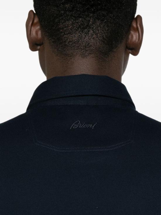 26FW 브리오니 폴로 티셔츠 UJWA0L PA6274100 NAVY - BRIONI