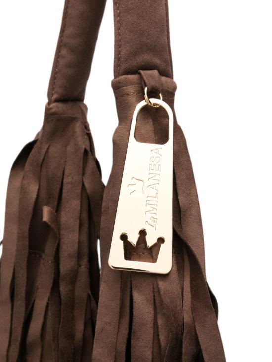26FW 라밀라네사 숄더백 AREL MARRONE BROWN - LA MILANESA