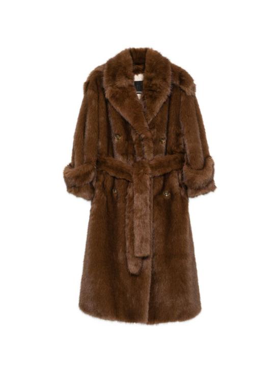 26FW 비비 쿠튀르 코트 FW26FA1 MINK BROWN
