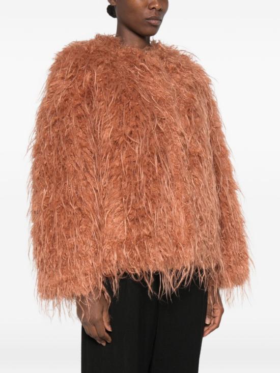 26FW 포르테포르테 무스탕 15000 MYCOATTHE BROWN - FORTE FORTE