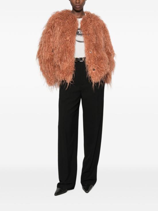 26FW 포르테포르테 무스탕 15000 MYCOATTHE BROWN - FORTE FORTE