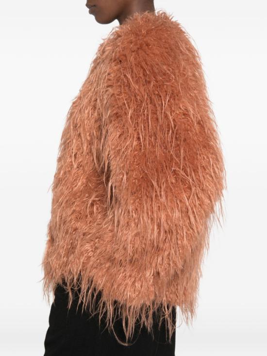 26FW 포르테포르테 무스탕 15000 MYCOATTHE BROWN - FORTE FORTE