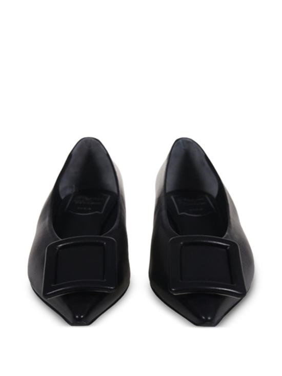 26FW 로저비비에 플랫 슈즈 RVW82445500 91TB999 BLACK - ROGER VIVIER