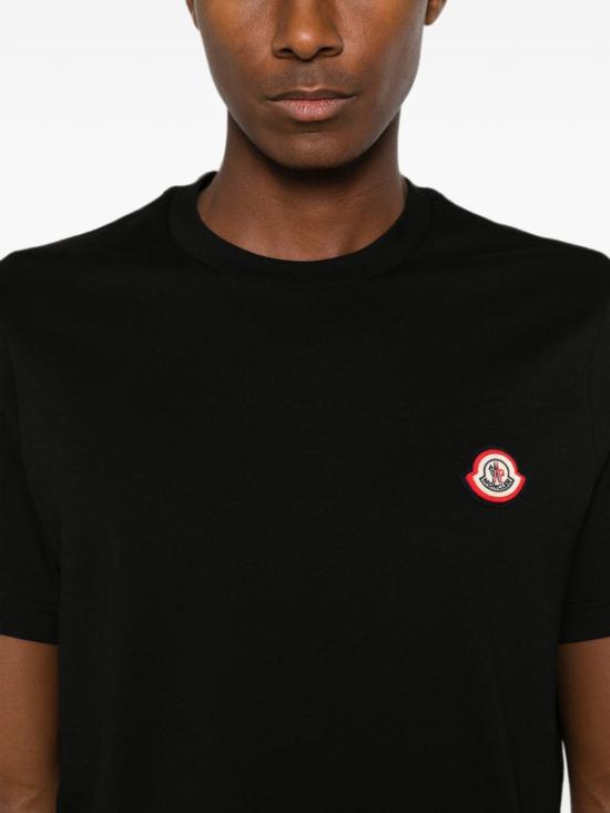 26FW 몽클레어 반팔 티셔츠 L20918C00045 89B8Y999 BLACK - MONCLER