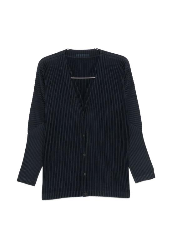 26FW 옴므 플리세 이세이 미야케 가디건 HP68JL541 75 NAVY