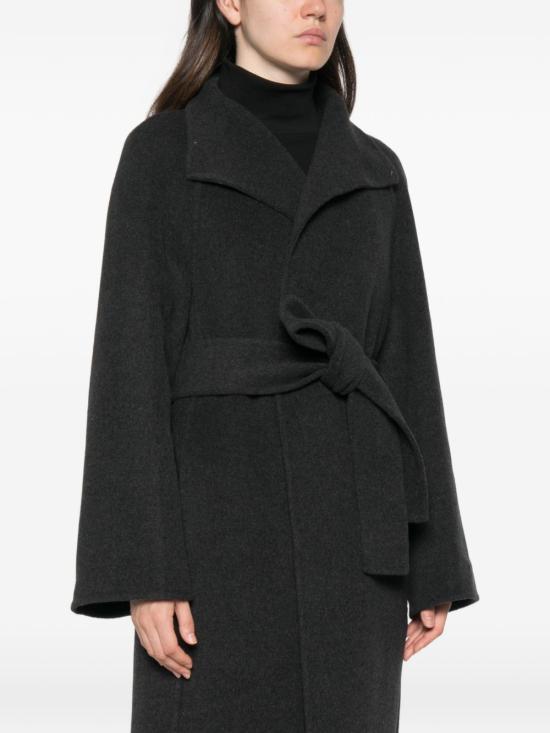 26FW 케이트 로마레 울 코트 7159547 205 DARK GREY - KHAITE