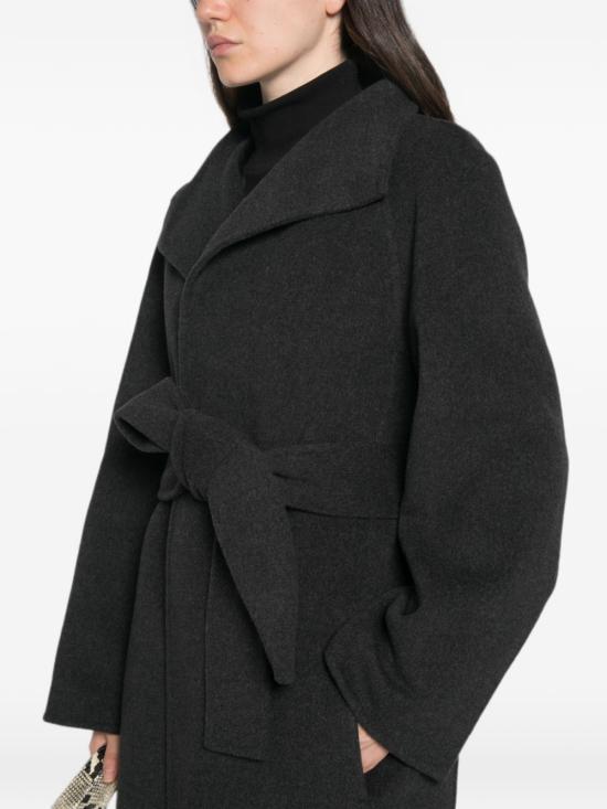 26FW 케이트 로마레 울 코트 7159547 205 DARK GREY - KHAITE