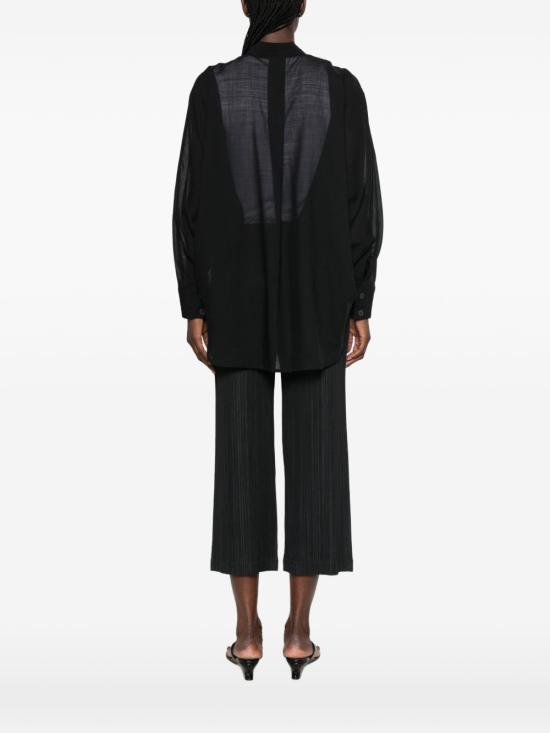 26FW 이세이 미야케 가디건 IM68FJ028 15 BLACK - ISSEY MIYAKE
