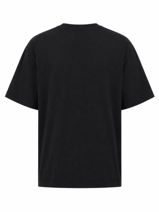 26FW 메종키츠네 폭스 헤드 오버사이즈 티셔츠 PM00109KJ0119 P199 BLACK - MAISON KITSUNE