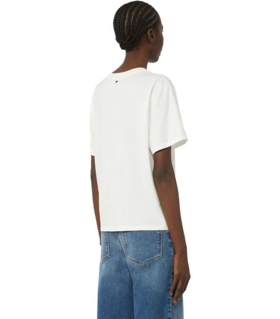 26SS 위켄드막스마라 반팔 티셔츠 2615971051600 006 S White - WEEKEND MAX MARA