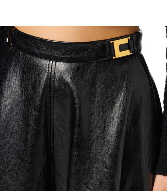 25FW 엘리자베타프랜치 롱 스커트 GO13656E2 110 38 Black - ELISABETTA FRANCHI