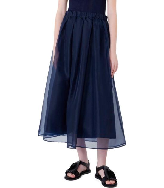 26SS 위켄드막스마라 롱 스커트 2615101032600 004 38 Blue - WEEKEND MAX MARA