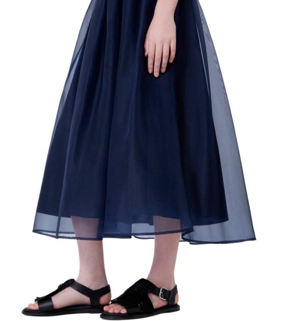 26SS 위켄드막스마라 롱 스커트 2615101032600 004 38 Blue - WEEKEND MAX MARA