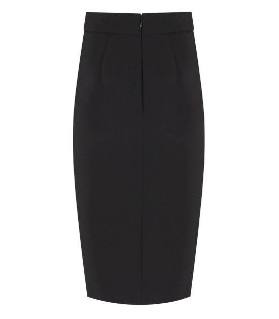25FW 엘리자베타프랜치 롱 스커트 GO13456E2 110 40 Black - ELISABETTA FRANCHI