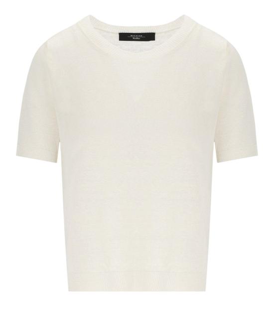 26SS 위켄드막스마라 반팔 티셔츠 2615361042600 001 XS White