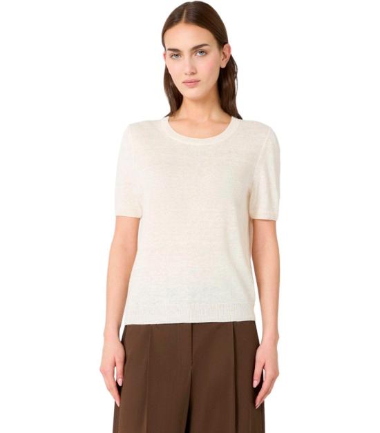 26SS 위켄드막스마라 반팔 티셔츠 2615361042600 001 XS White - WEEKEND MAX MARA
